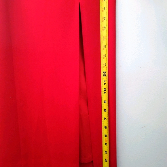 Vintage Tahari formal red dress - Picture 4 of 6